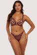 Cassia Wine Custom Embroidery Closed Brief Online Hot Sale