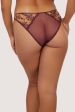 Cassia Wine Custom Embroidery Closed Brief Online Hot Sale