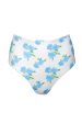 Amelia Mix & Match Watercolour Floral High Waisted Bikini Bottom Discount