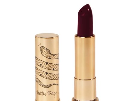 Dark Berry Red Klaw Moisturising High Pigment Satin Lipstick Discount