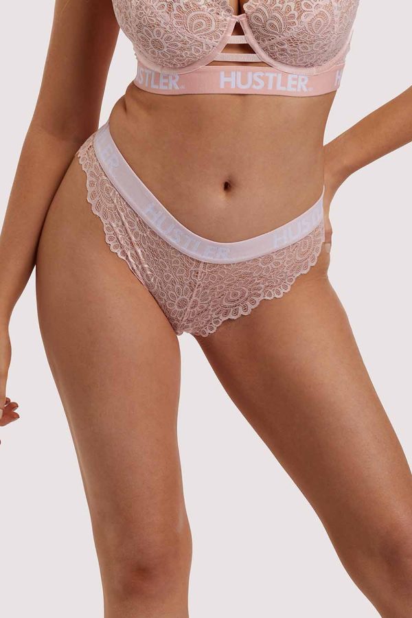 Branded Lace Baby Pink Brief Online