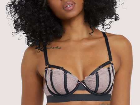 Celestina Satin Binding Lace Bra Supply