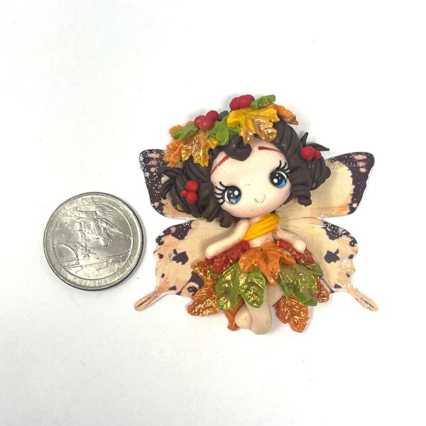 Garden Clay - Fall Fairy Girl For Sale