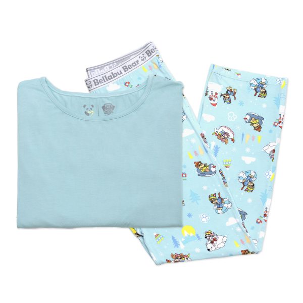 PAW Patrol: Winter Bamboo Men s Pajama Set Hot on Sale