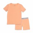 Peach Fuzz Bamboo Kids Pajama Short Set For Discount