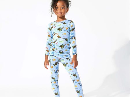 Teenage Mutant Ninja Turtles: Mutant Mayhem Movie Bamboo Kids Pajamas For Discount