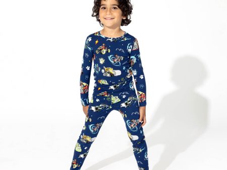 PAW Patrol: The Mighty Movie - Mighty Vehicles Bamboo Kids Pajamas Cheap