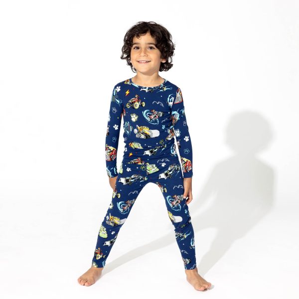 PAW Patrol: The Mighty Movie - Mighty Vehicles Bamboo Kids Pajamas Cheap