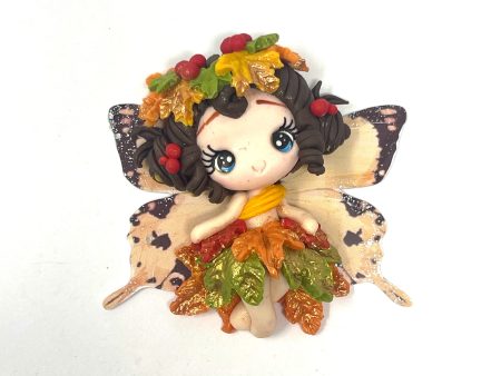 Garden Clay - Fall Fairy Girl For Sale