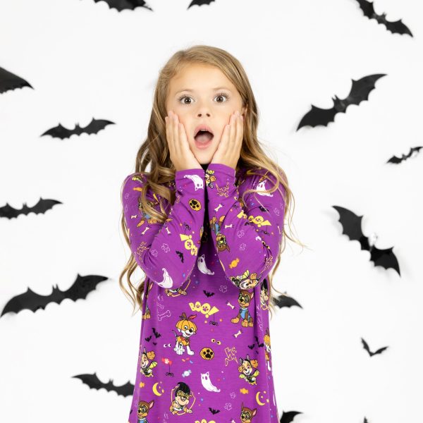 PAW Patrol: Halloween Bamboo Girls  Long Sleeve Dress Online now