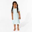 Slumber Stripes Bamboo Girls  Short Sleeve Dress Hot on Sale