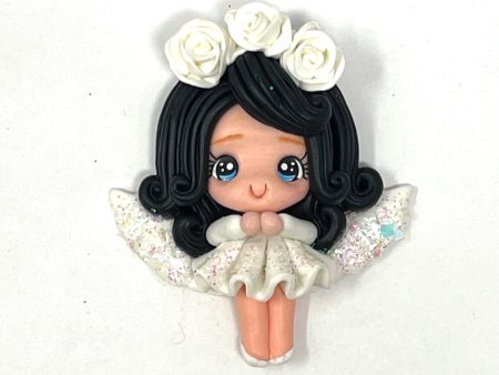 Handmade Clay Doll - Angel girl Hot on Sale