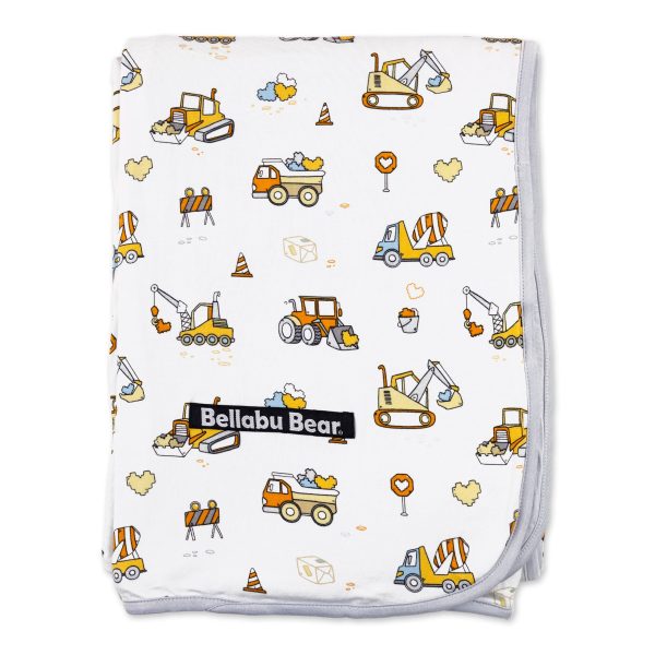 Love Trucks Valentine s Day Bamboo Blanket on Sale