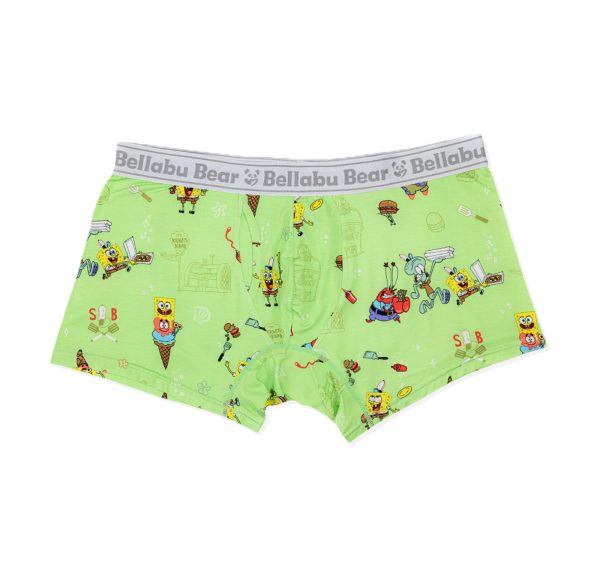 SpongeBob SquarePants Bamboo Boy s Boxer Brief 3-Pack Discount