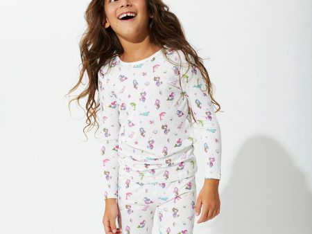 Mermaid Bamboo Kids Pajamas Discount