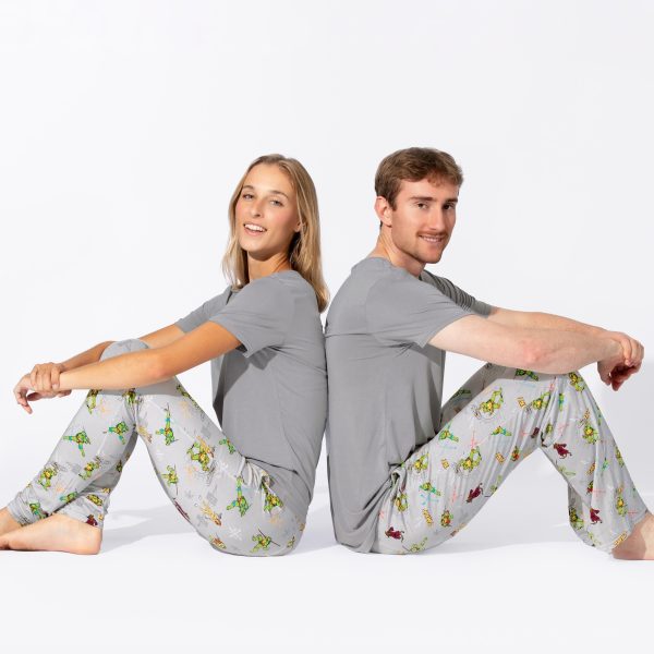 Teenage Mutant Ninja Turtles Retro Bamboo Men s Pajama Set Hot on Sale