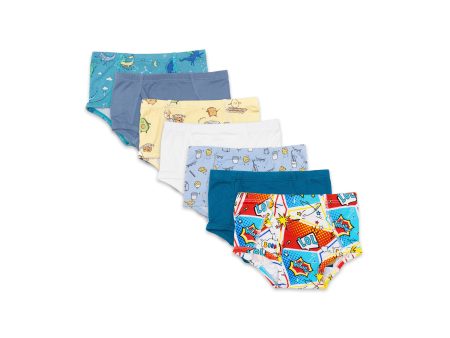 Boys  Bamboo Core 2 Underwear 7-Pack Cheap