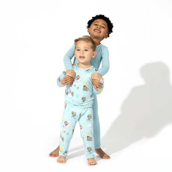 Adventure Blue Bamboo Kids Pajamas Online Sale