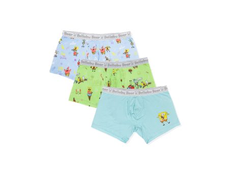 SpongeBob SquarePants Bamboo Men s Boxer Brief 3-Pack Online