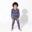 Polar Isle Blue Bamboo Kids Pajamas Discount