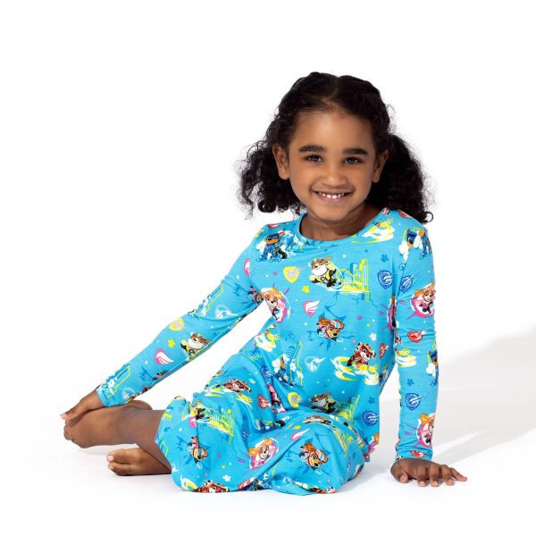 PAW Patrol: The Mighty Movie - Mighty Pups Bamboo Girls  Long Sleeve Dress For Sale