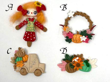 Handmade Clay Doll - Fall For Cheap