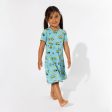 Minions Bello Banana Bamboo Girls  Short Sleeve Dress Hot on Sale