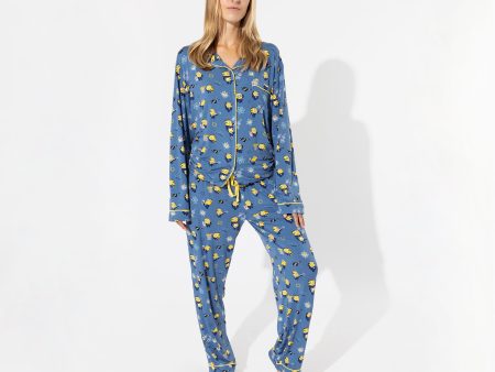 Despicable Me 4: Minions AVL Bamboo Women s Pajama Set Fashion