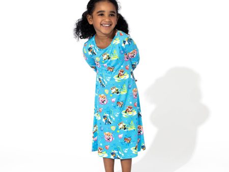 PAW Patrol: The Mighty Movie - Mighty Pups Bamboo Girls  Long Sleeve Dress For Sale