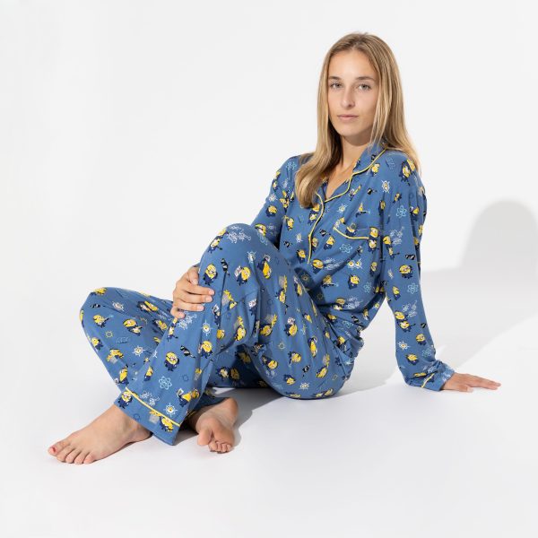 Despicable Me 4: Minions AVL Bamboo Women s Pajama Set Fashion