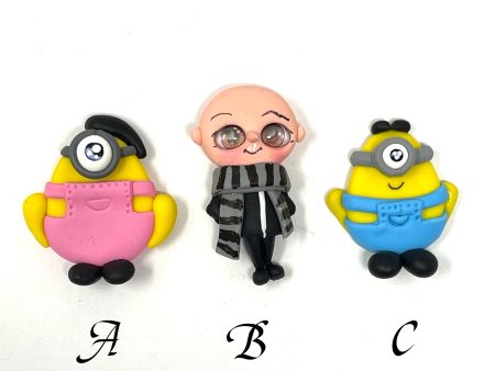 Handmade Clay Doll - Despicable Me Online Hot Sale