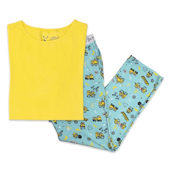 Minions Bello Banana Bamboo Men s Pajama Set Online Sale