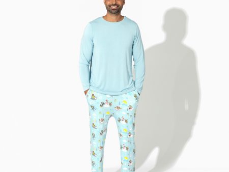 PAW Patrol: Winter Bamboo Men s Pajama Set Hot on Sale