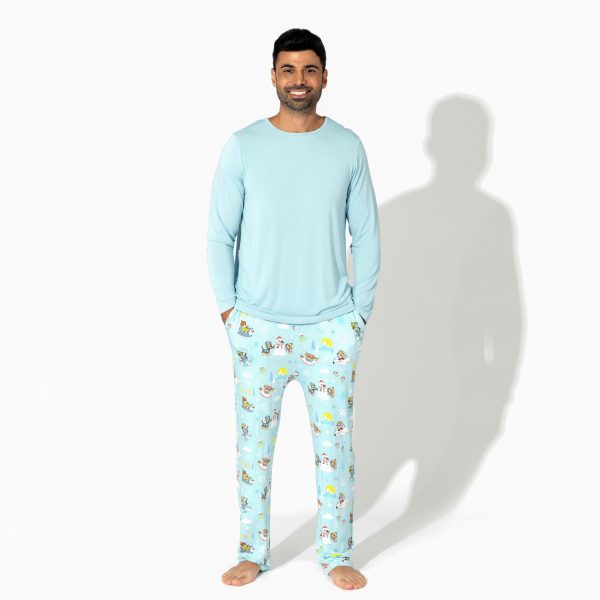 PAW Patrol: Winter Bamboo Men s Pajama Set Hot on Sale