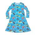 PAW Patrol: The Mighty Movie - Mighty Pups Bamboo Girls  Long Sleeve Dress For Sale