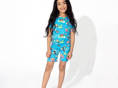 PAW Patrol: The Mighty Movie - Mighty Pups Bamboo Kids Pajama Short Set For Sale