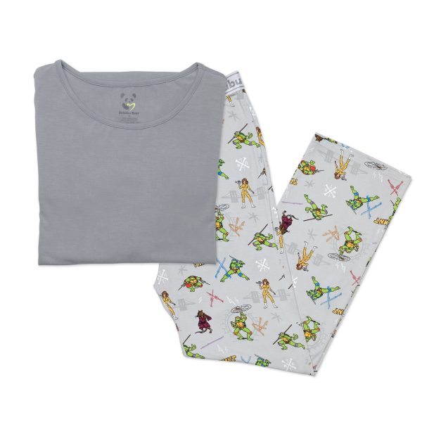 Teenage Mutant Ninja Turtles Retro Bamboo Men s Pajama Set Hot on Sale