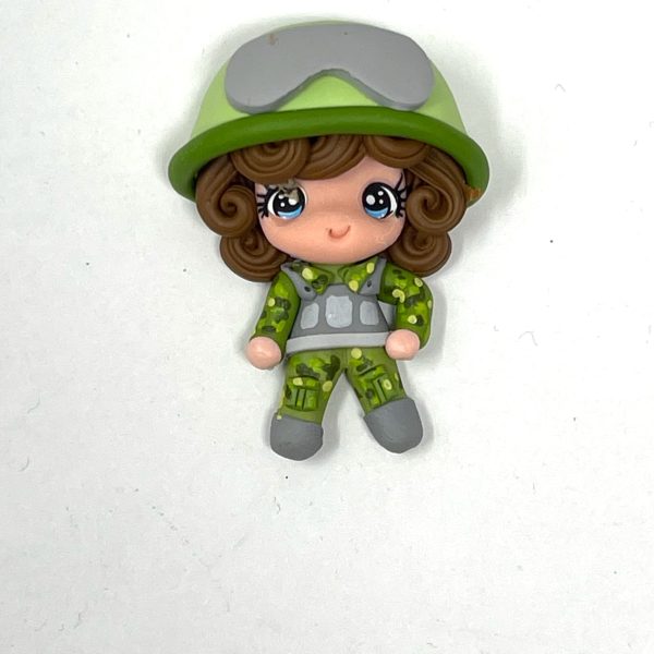 Handmade Clay Doll - Soldier Discount