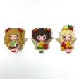 Handmade Clay Doll - Holiday girls For Discount