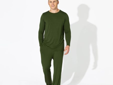 Evergreen Bamboo Men s Pajama Set Cheap