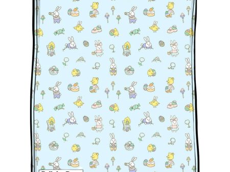 Easter Bunnies Bamboo Blanket For Sale