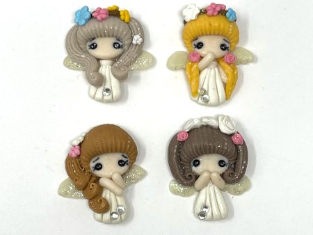 Handmade Clay Doll - Angels For Discount