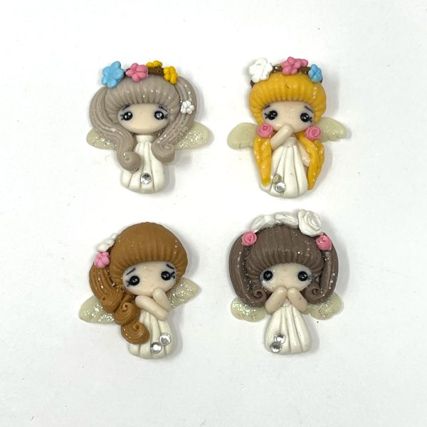 Handmade Clay Doll - Angels For Discount