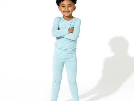 Adventure Blue Bamboo Kids Pajamas Online Sale