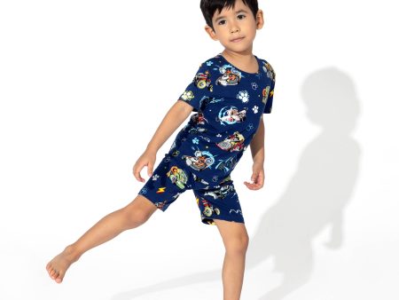 PAW Patrol: The Mighty Movie - Mighty Vehicles Bamboo Kids Pajama Short Set Fashion