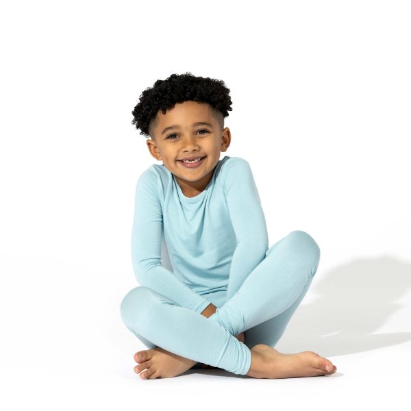 Adventure Blue Bamboo Kids Pajamas Online Sale