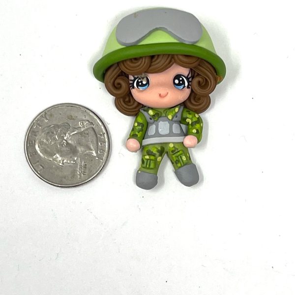 Handmade Clay Doll - Soldier Discount