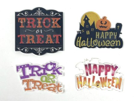 Acrylic - Halloween plate Online