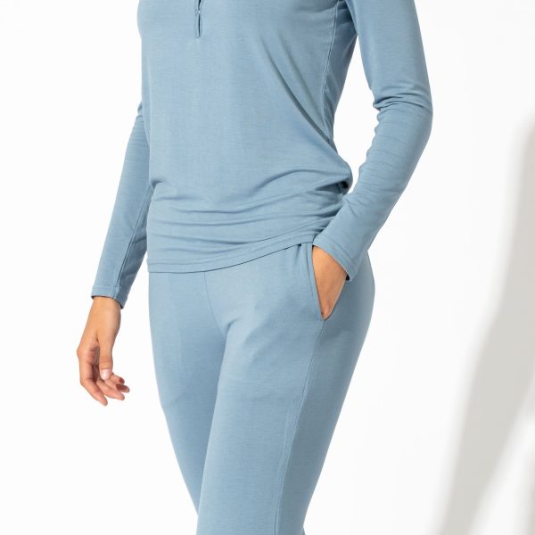 Oasis Teal Bamboo Women s Pajama Set Online