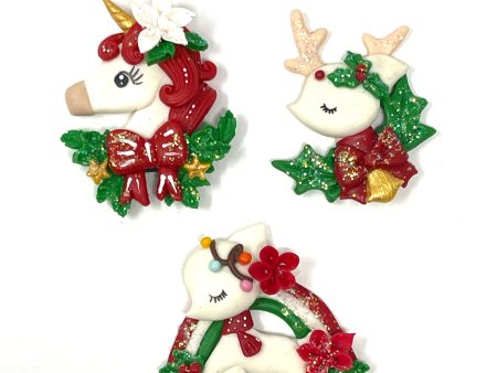 Handmade Clay Doll - Holidays Unicorn Online